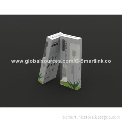 USB2.0 to Lightning Cable for iPhone with MFI, Available in White ColorNew